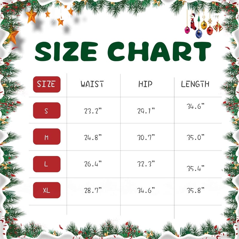 Women's Christmas Leggings High Waist Yoga Pants